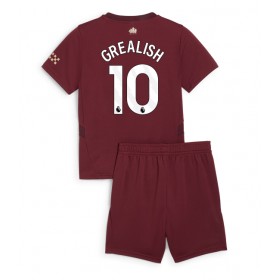 Manchester City Jack Grealish #10 Tredje skjorte til barn 2024-25 Kortermet (+ korte bukser)